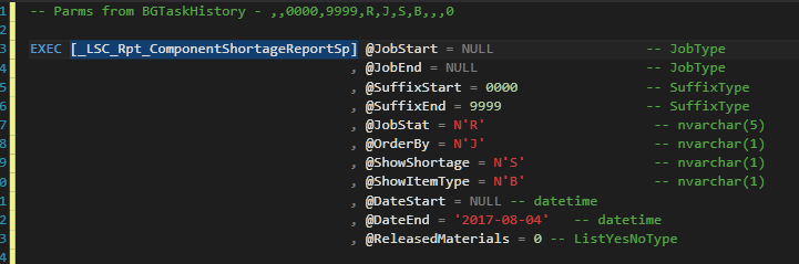 2017-08-04 11_46_33-SQLQuery1.sql _ - Microsoft Visual Studio